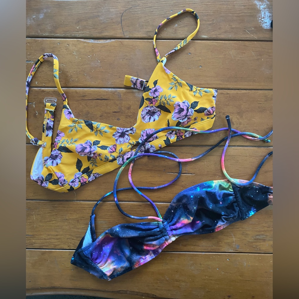Bundle swim tops